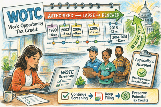 Should Employers Continue WOTC Screening During a Legislative Lapse?