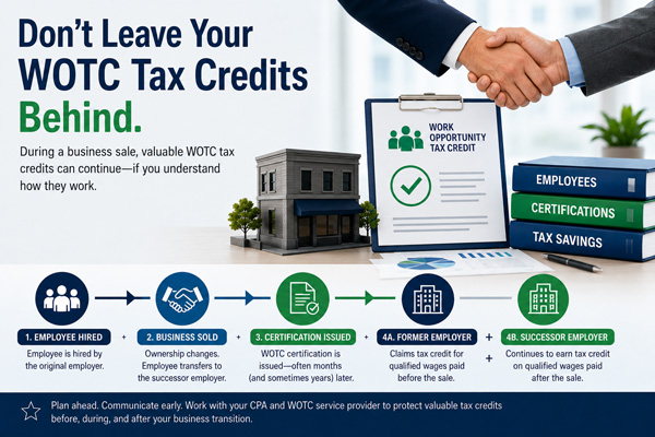 Selling Your Business? Don’t Leave Your WOTC Tax Credits Behind